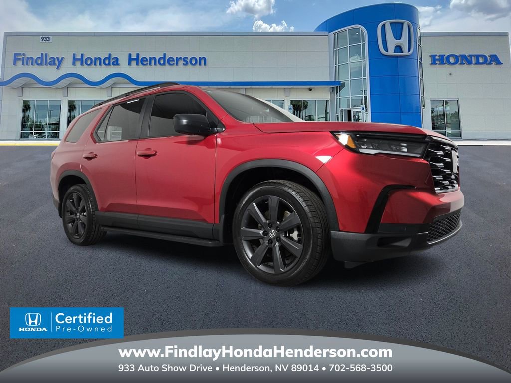 Certified 2025 Honda Pilot Sport