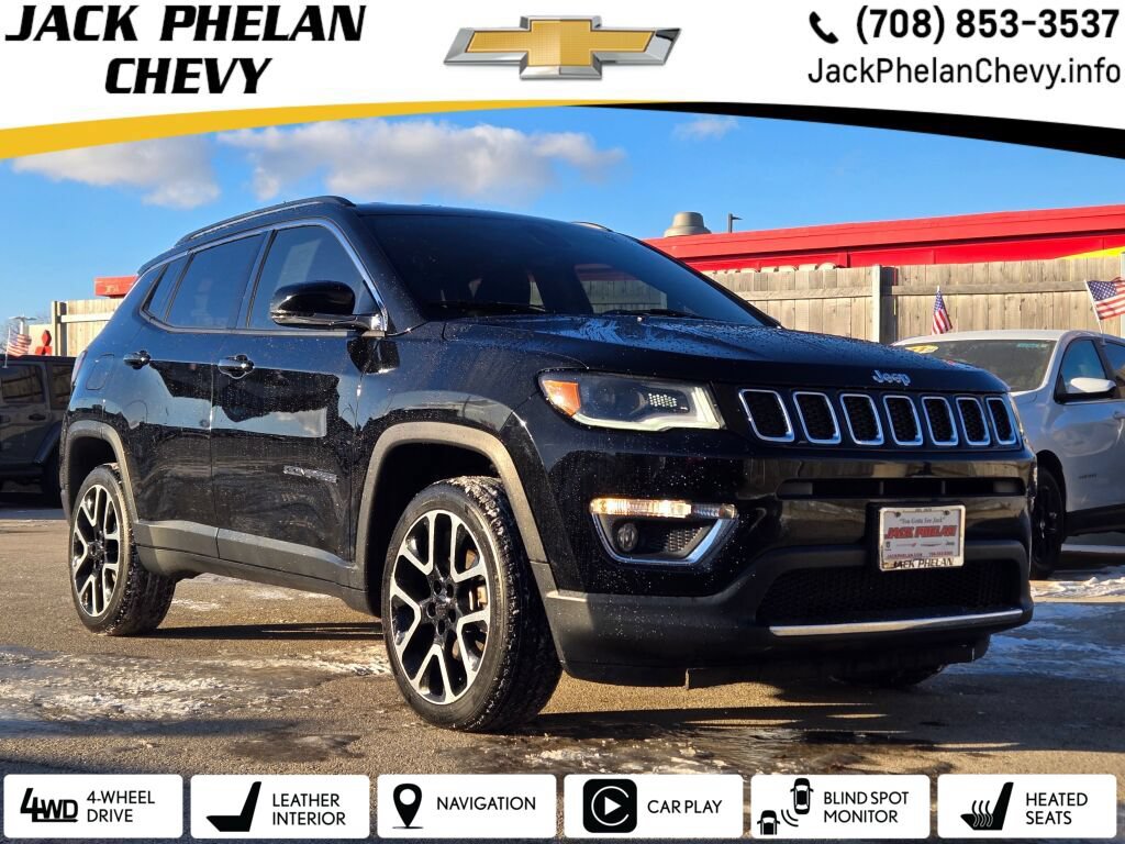 Used 2019 Jeep Compass Limited w/ Safety & Security Group AWD/4WD image 1