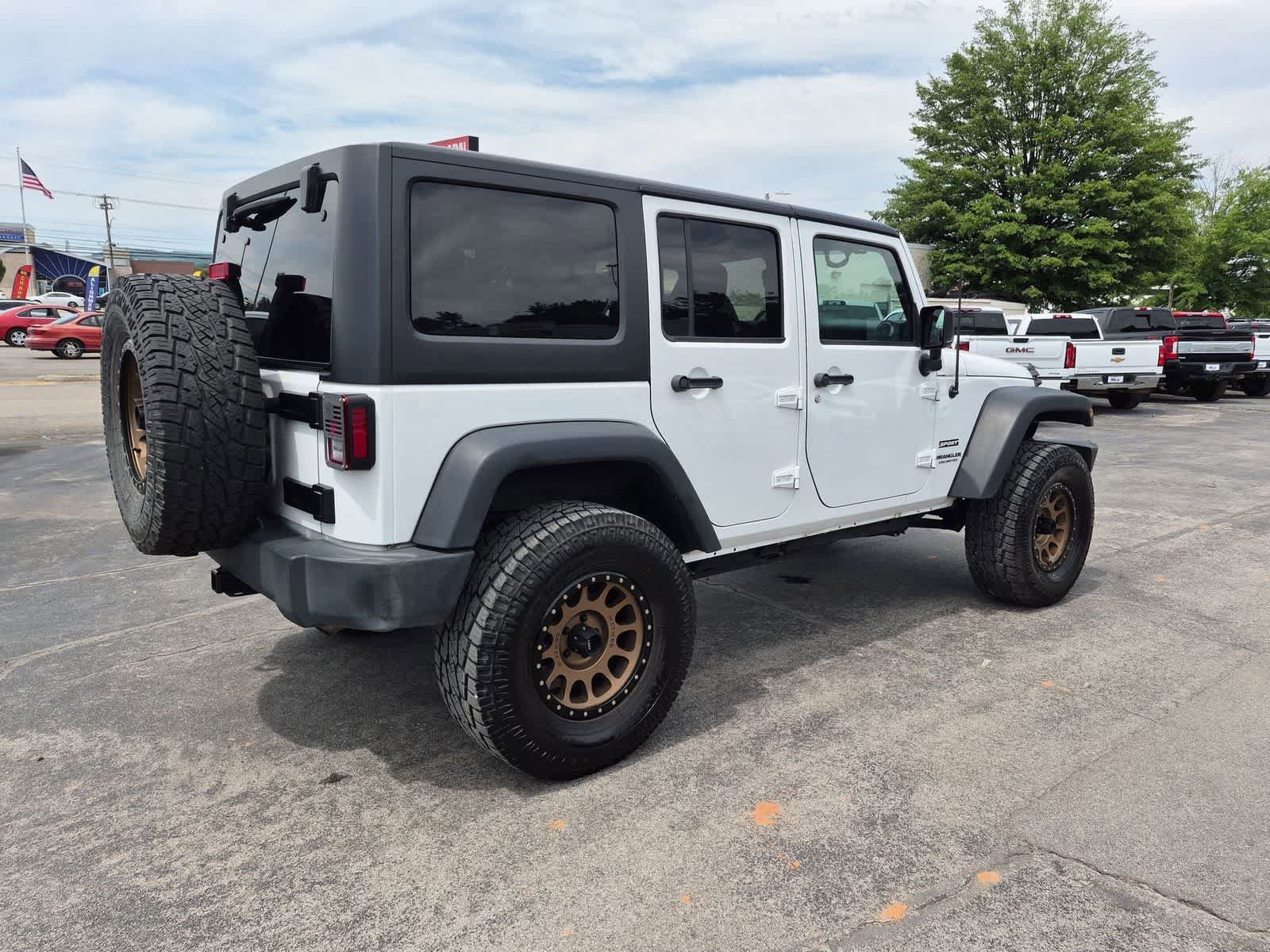 Certified 2017 Jeep Wrangler Unlimited Sport w/ Quick Order Package 24S AWD/4WD image 8