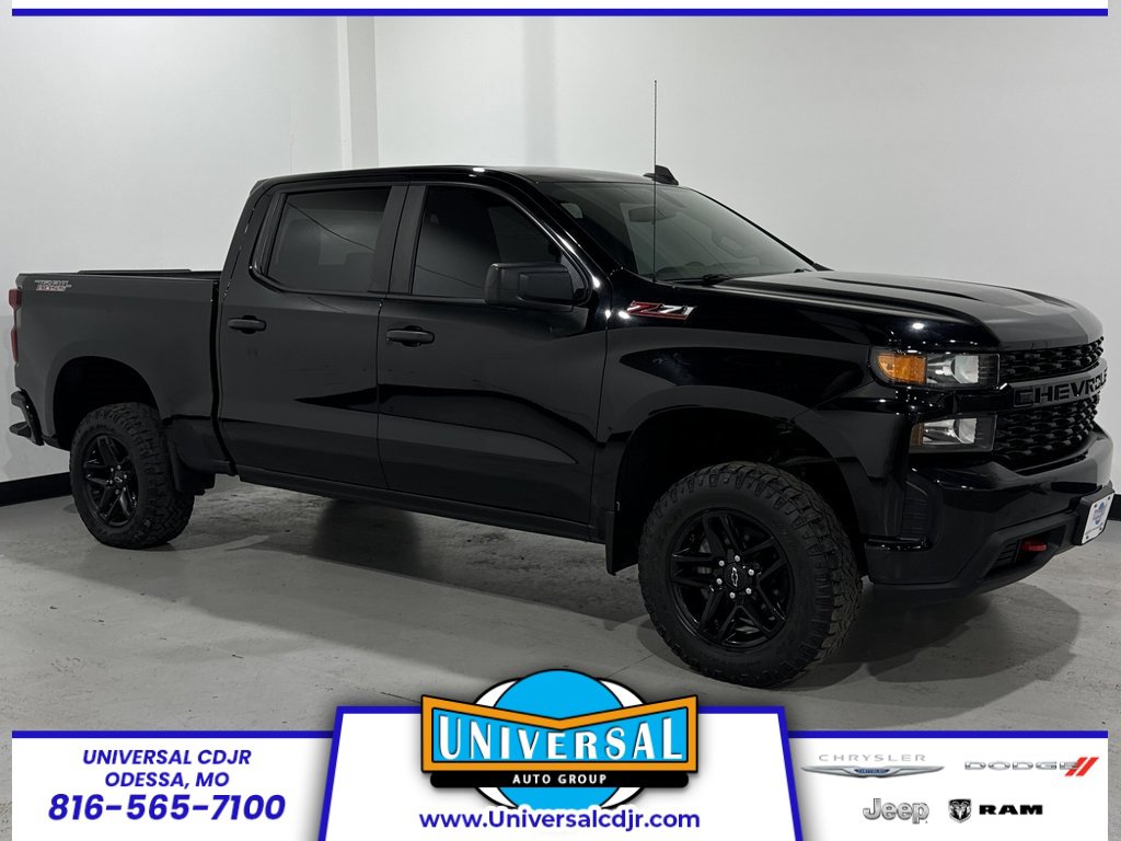 Used 2021 Chevrolet Silverado 1500 Custom Trail Boss w/ Midnight Edition