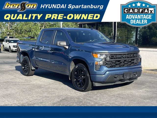 Used 2024 Chevrolet Silverado 1500 Custom w/ LPO, Dark Essentials Package