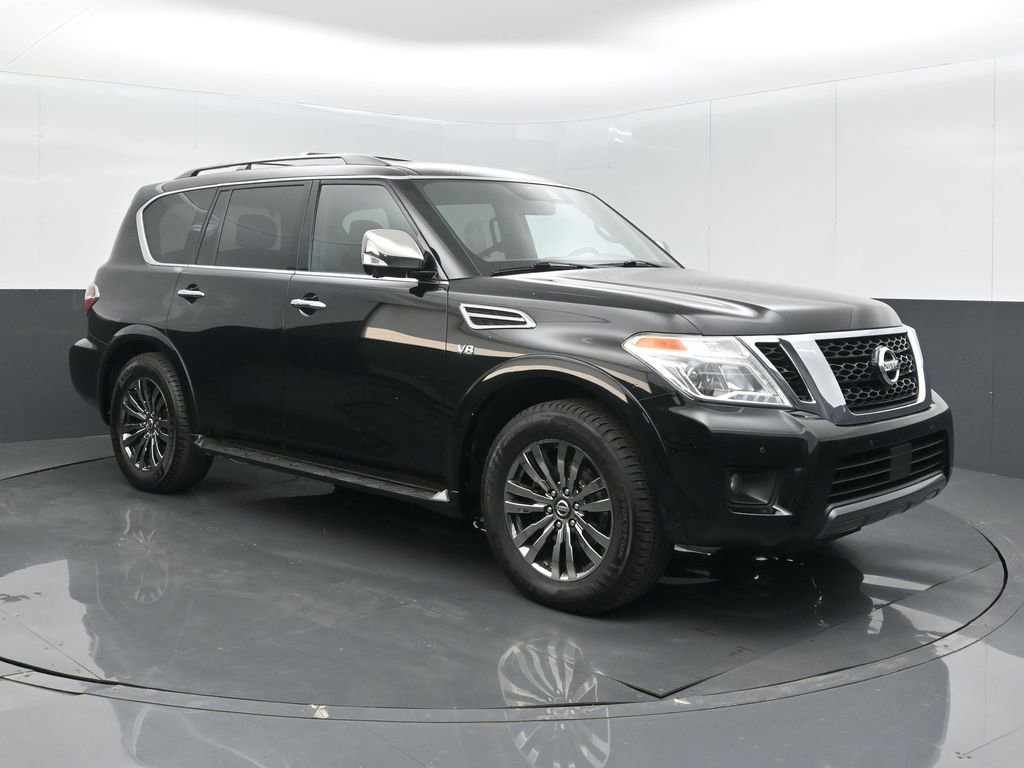 Used 2019 Nissan Armada Platinum w/ Captain's Chairs Package AWD/4WD image 3