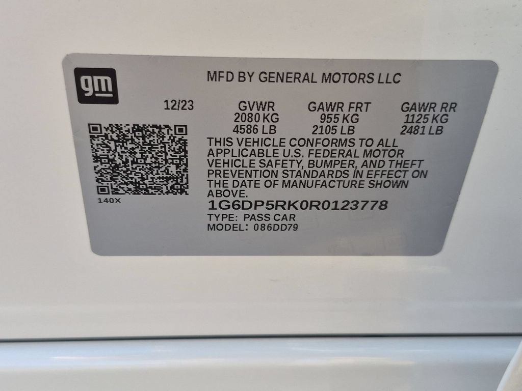 Certified 2024 Cadillac CT5 Sport w/ Climate Package RWD image 26
