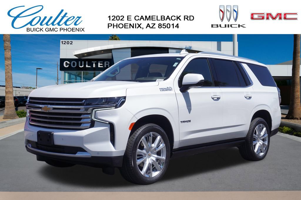 Certified 2021 Chevrolet Tahoe High Country AWD/4WD image 1
