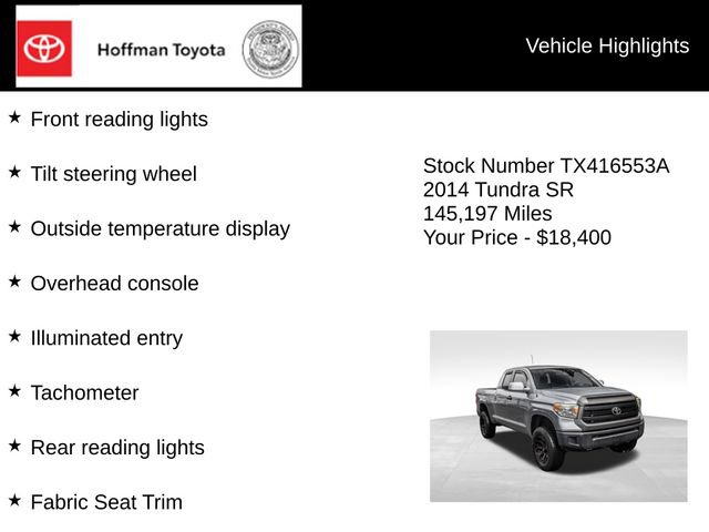 Used 2014 Toyota Tundra SR AWD/4WD image 25