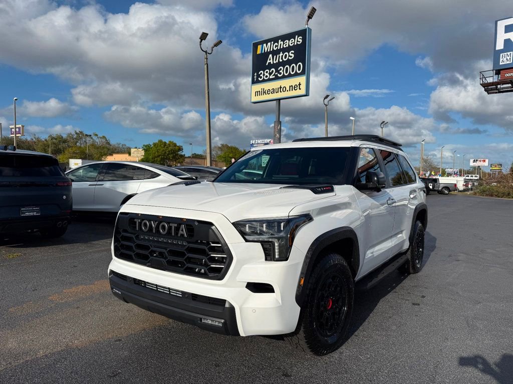 Used 2025 Toyota Sequoia TRD Pro AWD/4WD image 1