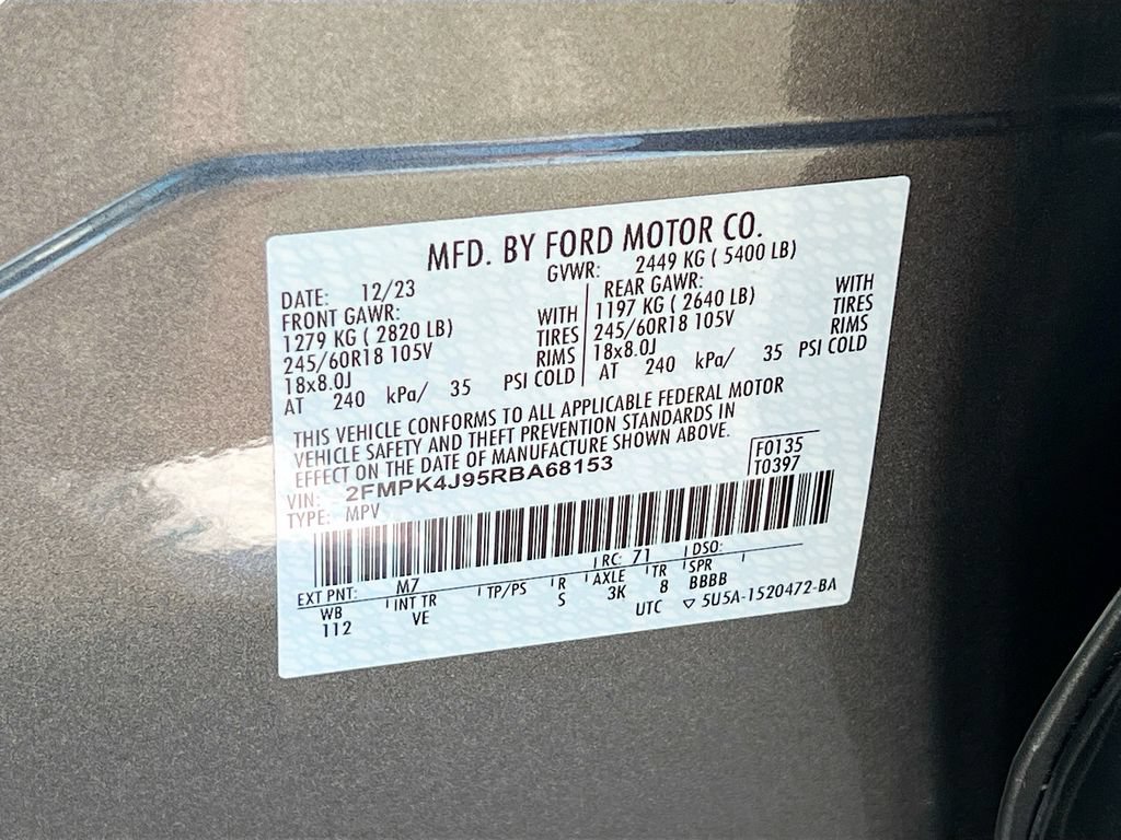 Used 2024 Ford Edge SEL AWD/4WD image 37
