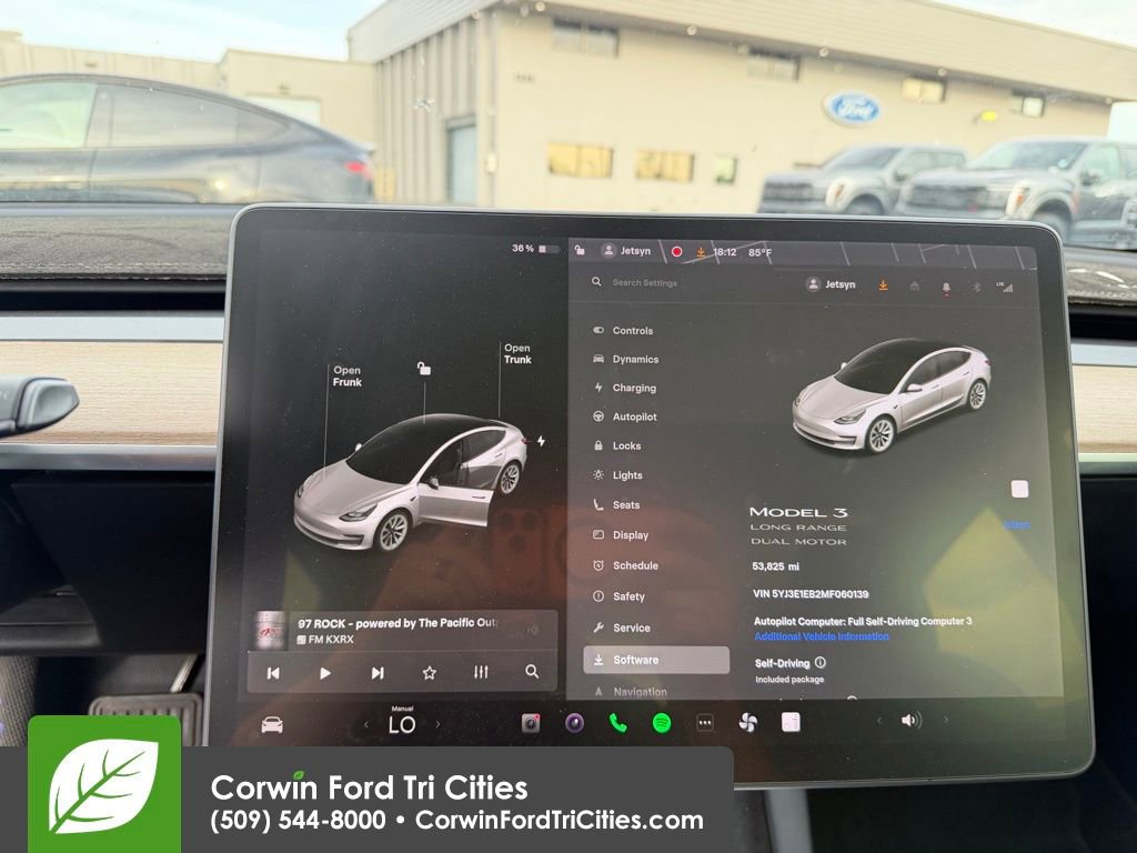 Used 2021 Tesla Model 3 Long Range AWD/4WD image 4