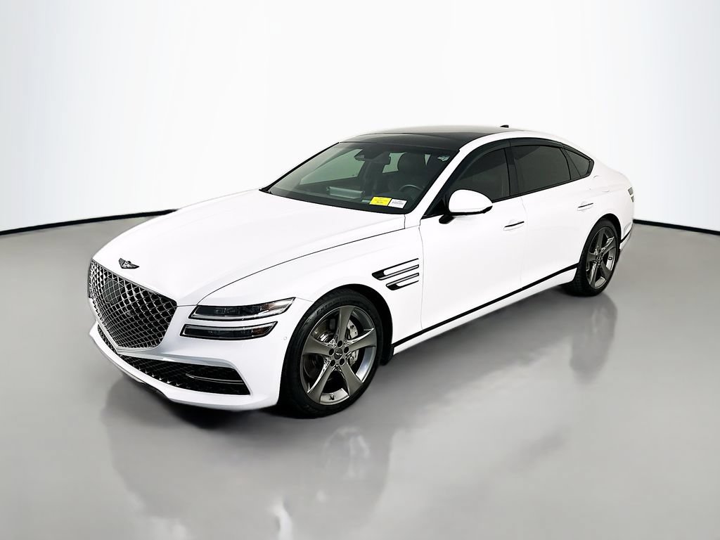 Used 2021 Genesis G80 3.5T w/ Prestige Package AWD/4WD image 3