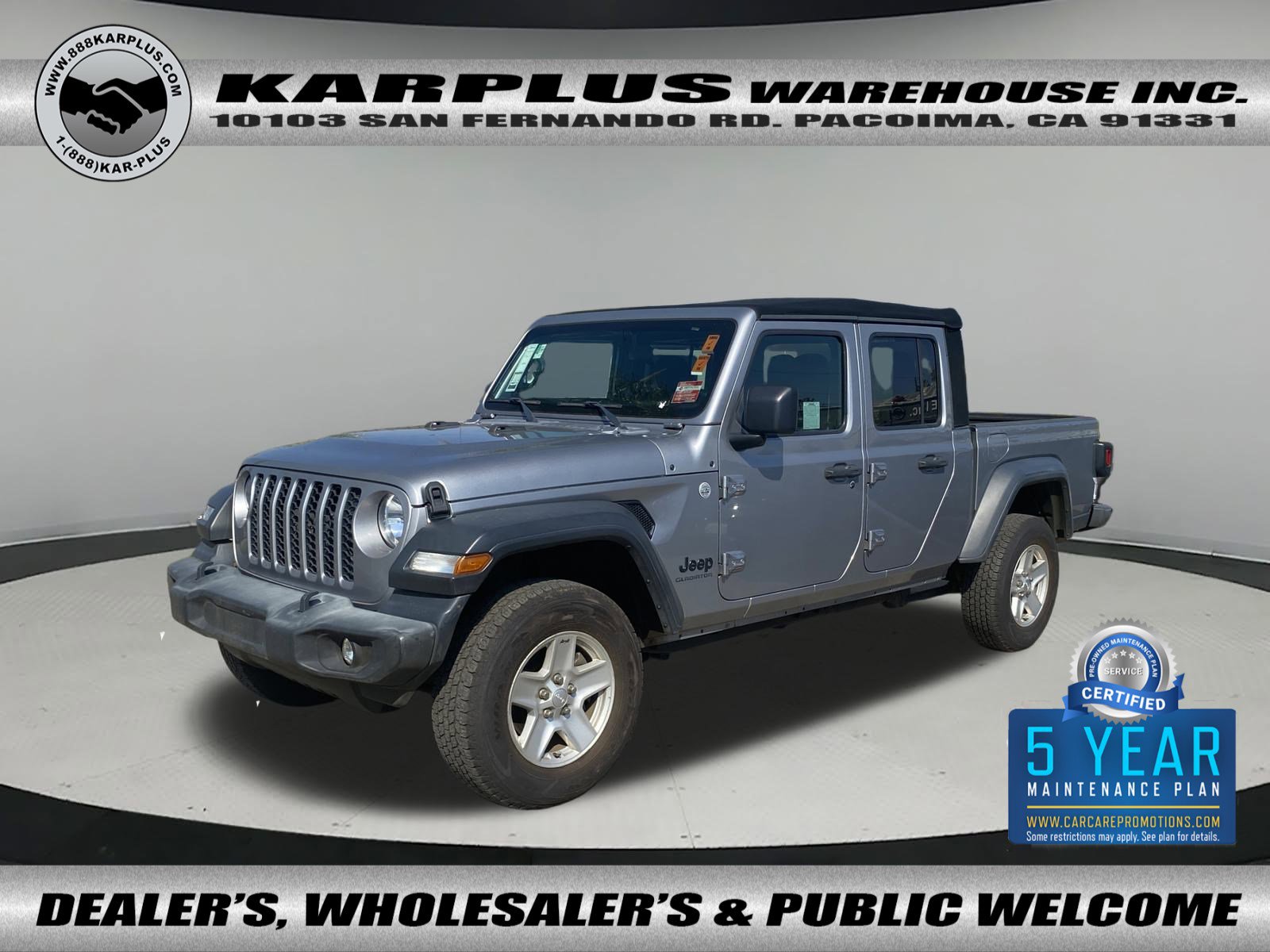 Used 2020 Jeep Gladiator Sport w/ Quick Order Package 24S