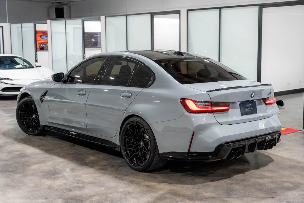 Used 2024 BMW M3 Competition w/ M Carbon Exterior Package RWD image 4