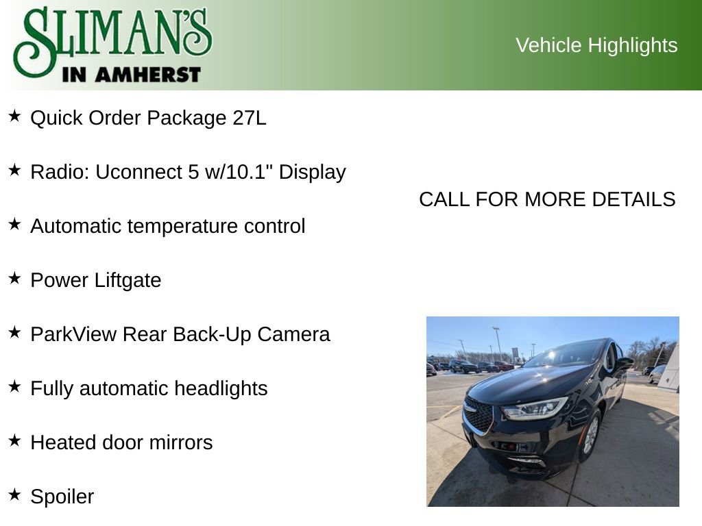 Used 2024 Chrysler Pacifica Touring-L FWD image 7
