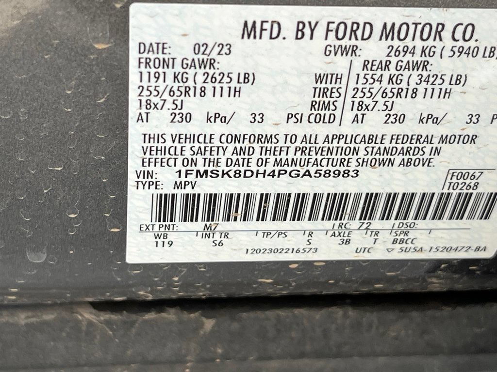Used 2023 Ford Explorer XLT w/ Equipment Group 202A AWD/4WD image 20