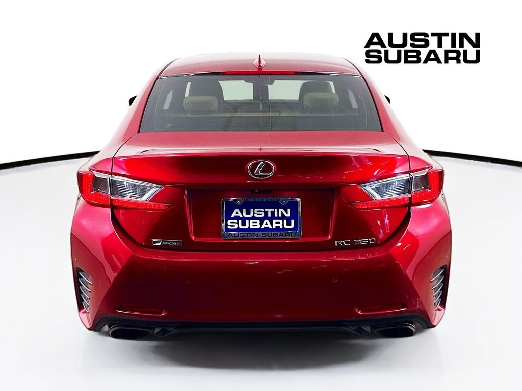 Used 2015 Lexus RC 350 w/ F Sport w/Summer Tires RWD image 6