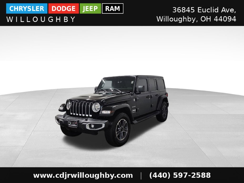 Used 2023 Jeep Wrangler Unlimited Sahara w/ Cold Weather Group