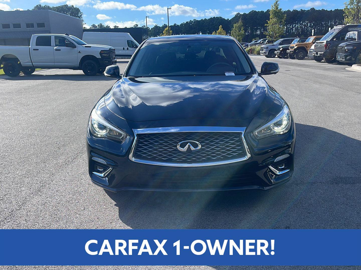 Used 2023 INFINITI Q50 Luxe w/ Cargo Package RWD image 2
