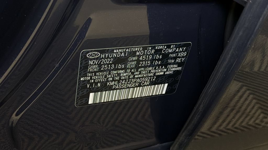 Used 2023 Hyundai Sonata Blue FWD image 32