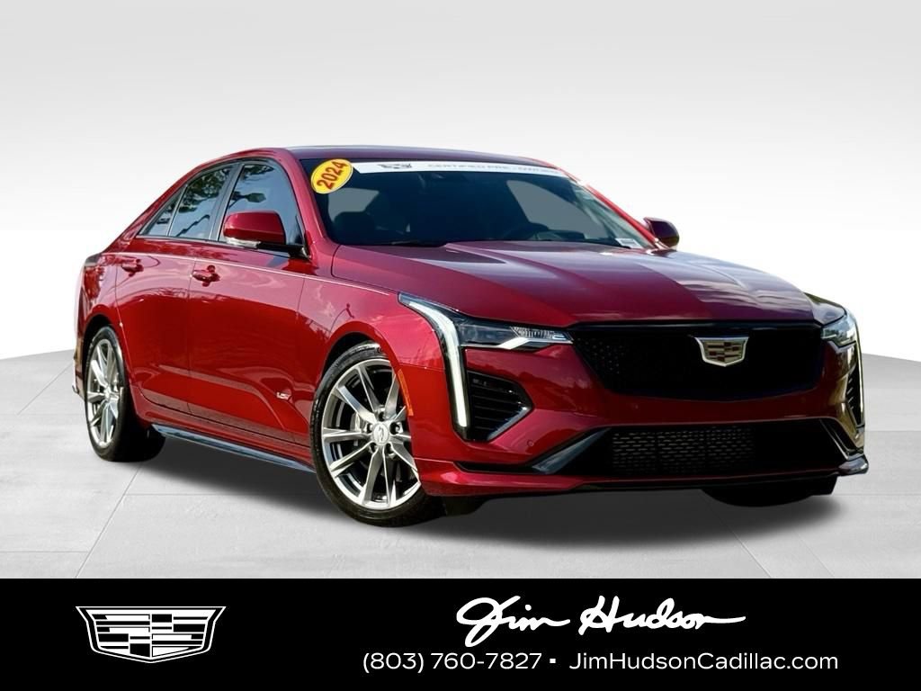 Certified 2024 Cadillac CT4 V w/ Navigation Package