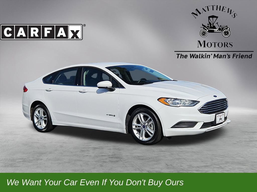Used 2018 Ford Fusion S