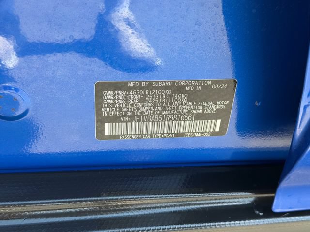 Certified 2024 Subaru WRX AWD/4WD image 30