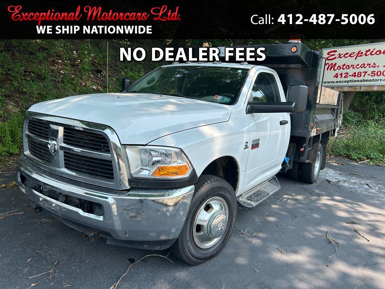 Used 2011 RAM 3500 ST w/ HD Snow Plow Prep Group