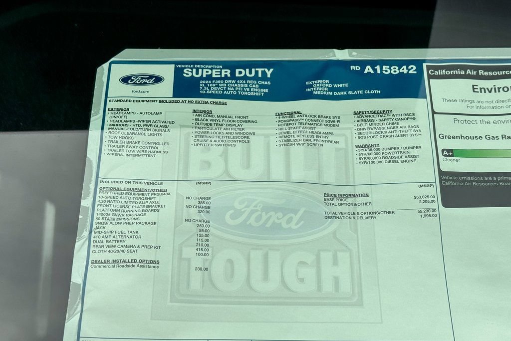 New 2024 Ford F350 XL w/ Snow Plow Prep Package AWD/4WD image 10