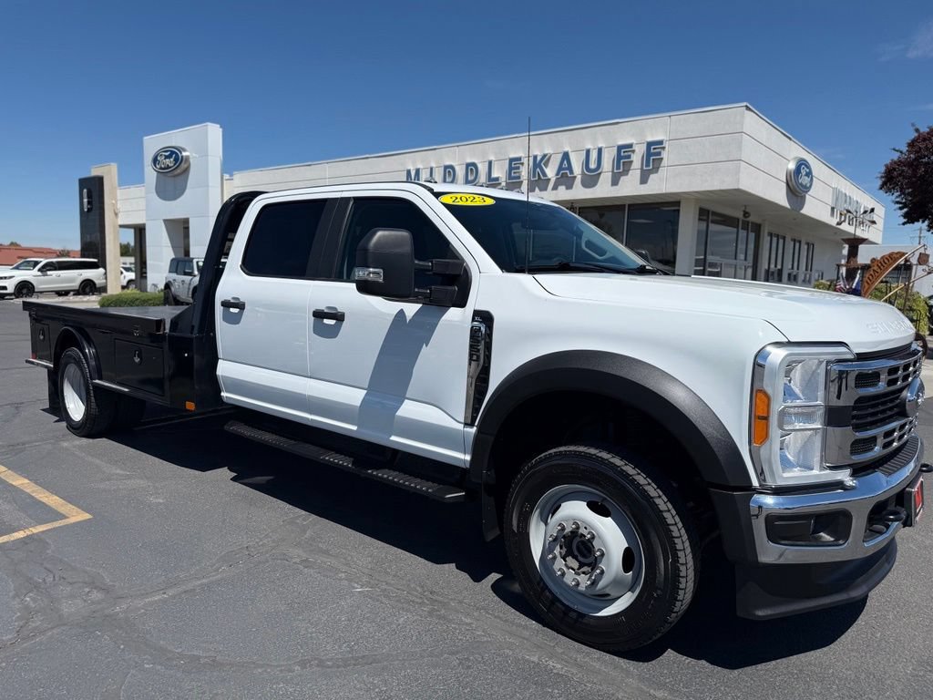 Used 2023 Ford F550 4x4 Crew Cab Super Duty w/ XL Chrome Package image 1