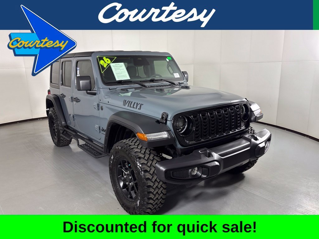 Used 2026 Jeep Wrangler Unlimited Sport