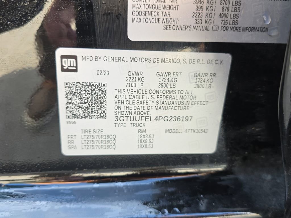 Used 2023 GMC Sierra 1500 AT4X w/ AT4X AEV Edition image 20