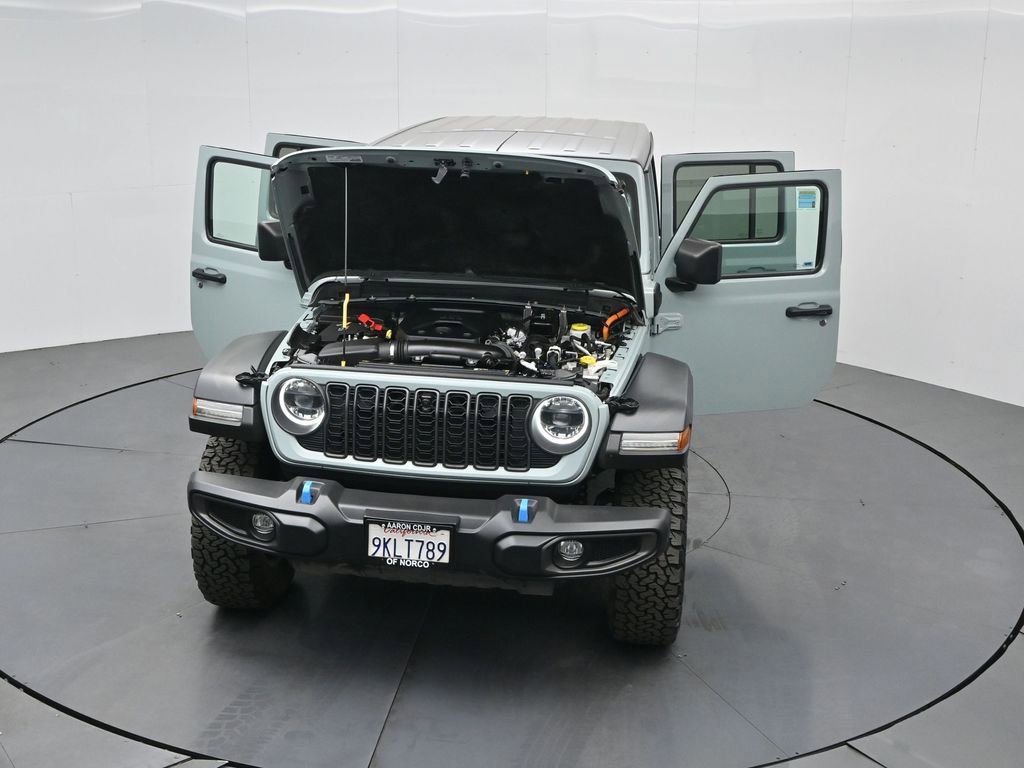 Used 2024 Jeep Wrangler Unlimited Rubicon 4xe w/ Technology Group image 36