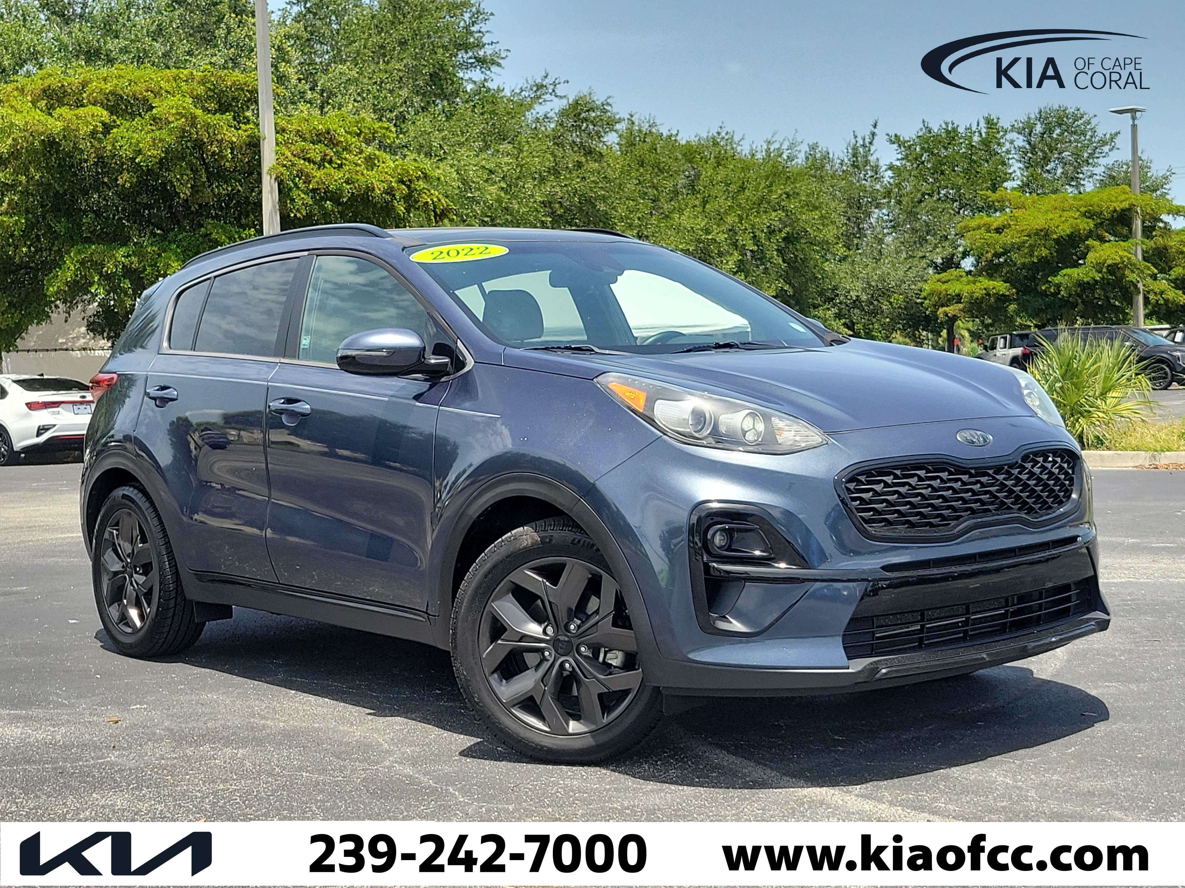 Certified 2022 Kia Sportage Nightfall Edition