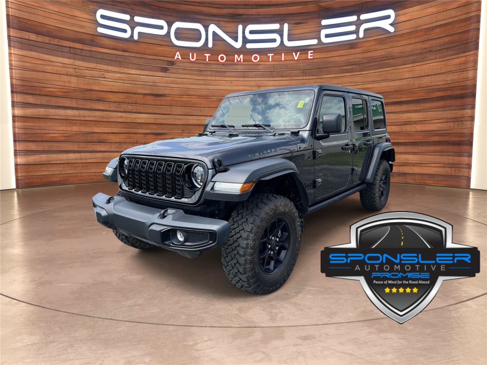 Used 2025 Jeep Wrangler Unlimited Sport AWD/4WD image 1