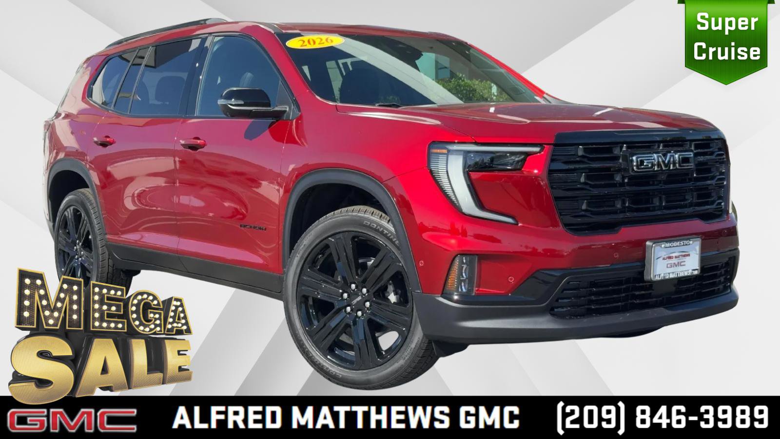New 2026 GMC Acadia Elevation w/ Super Cruise Package image 1