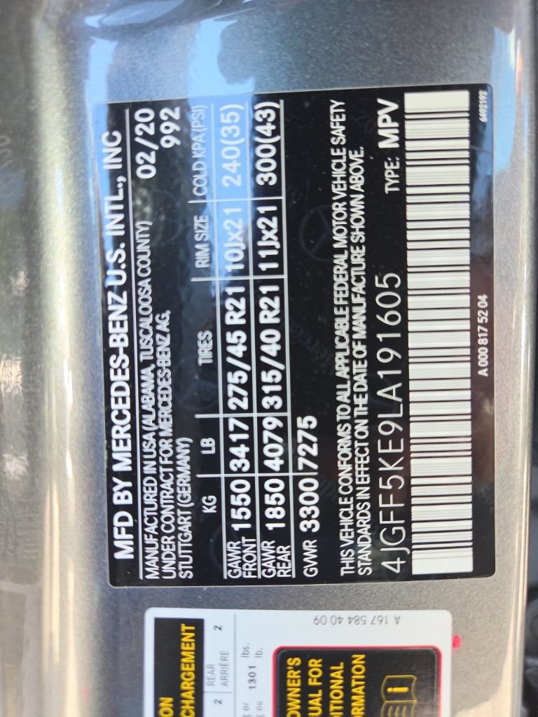Used 2020 Mercedes-Benz GLS 450 4MATIC image 17