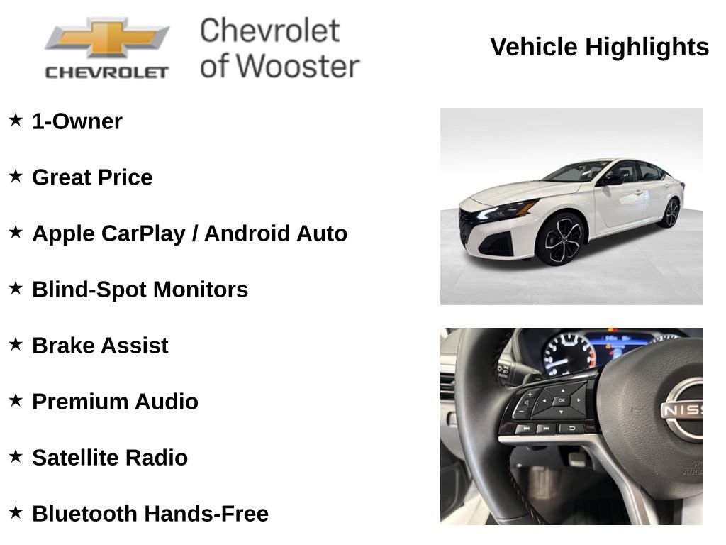 Used 2025 Nissan Altima 2.5 SR FWD image 2