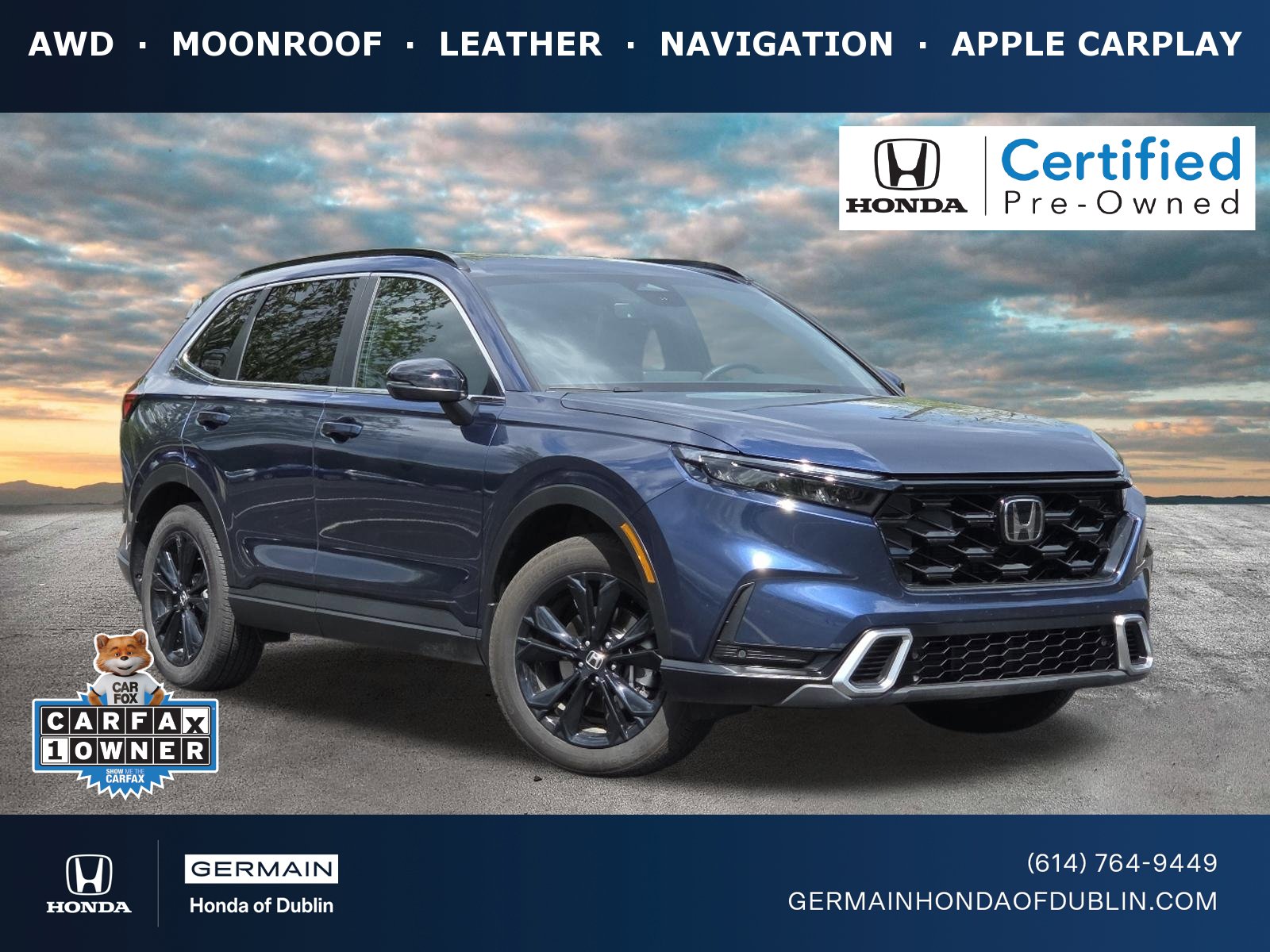 Certified 2025 Honda CR-V Sport Touring
