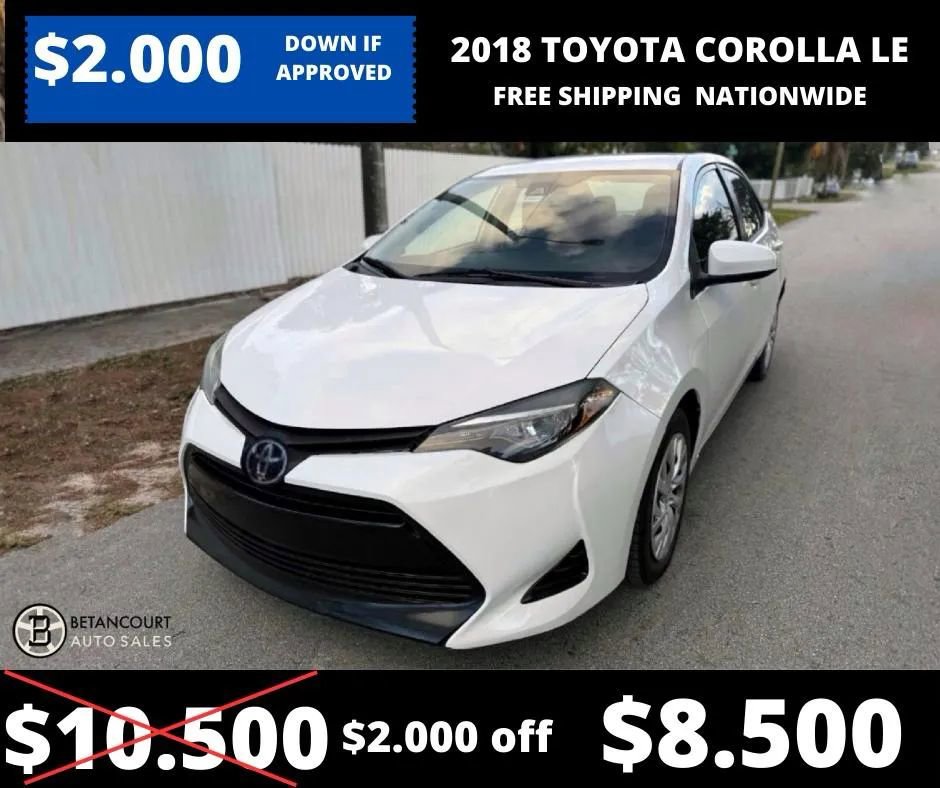 Used 2018 Toyota Corolla LE