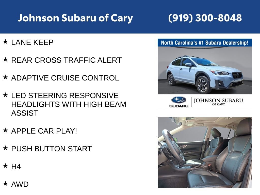 Used 2020 Subaru Crosstrek 2.0i Limited w/ Moonroof Package w/Navigation AWD/4WD image 12