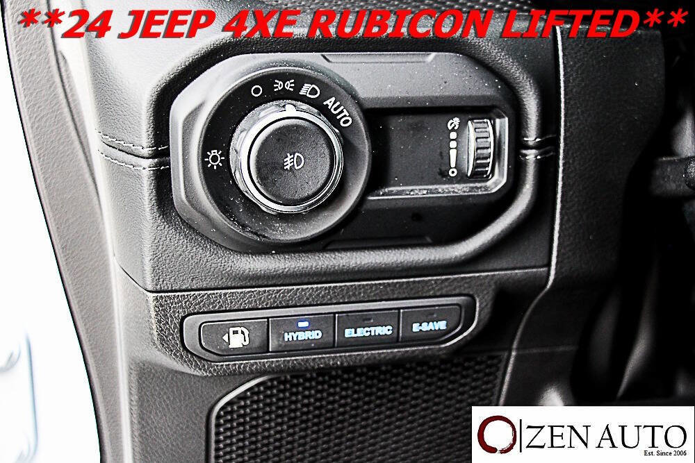 Used 2024 Jeep Wrangler Unlimited Rubicon 4xe w/ Convenience Group image 21