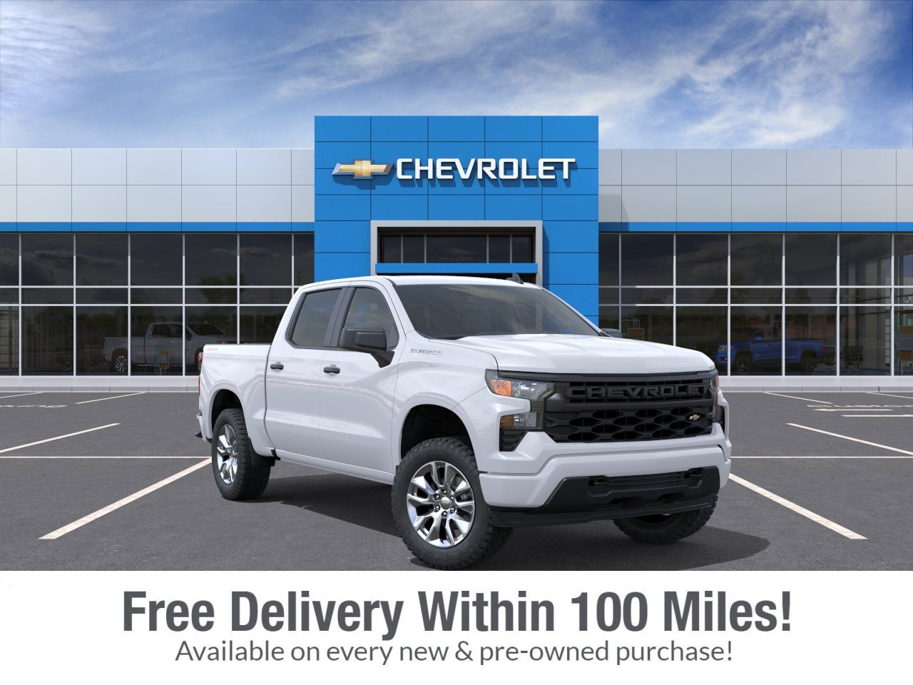 New 2026 Chevrolet Silverado 1500 Custom AWD/4WD image 1