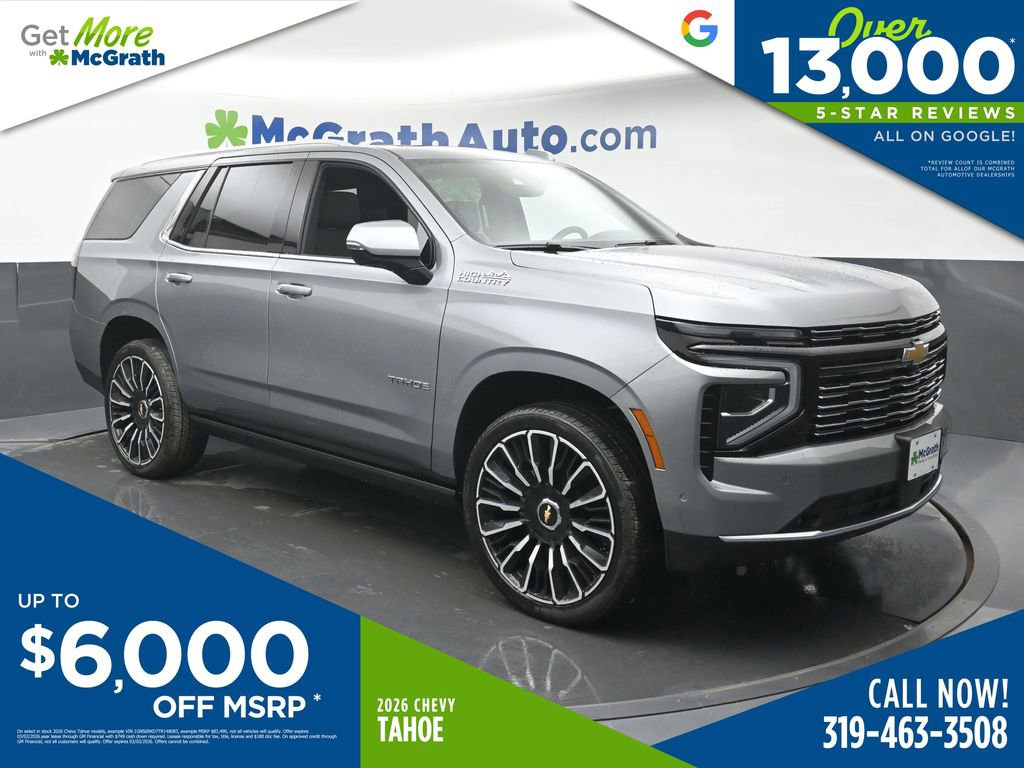 New 2026 Chevrolet Tahoe High Country image 1