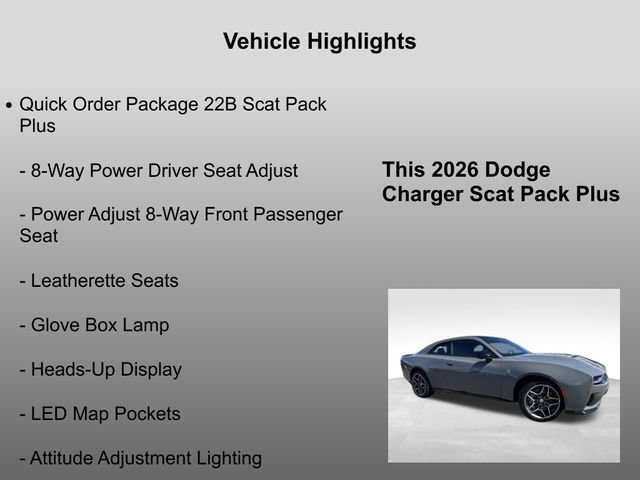 New 2026 Dodge Charger Scat Pack AWD/4WD image 27