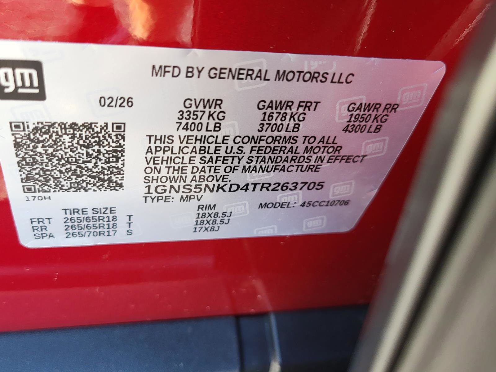 New 2026 Chevrolet Tahoe LT w/ Comfort Package image 21