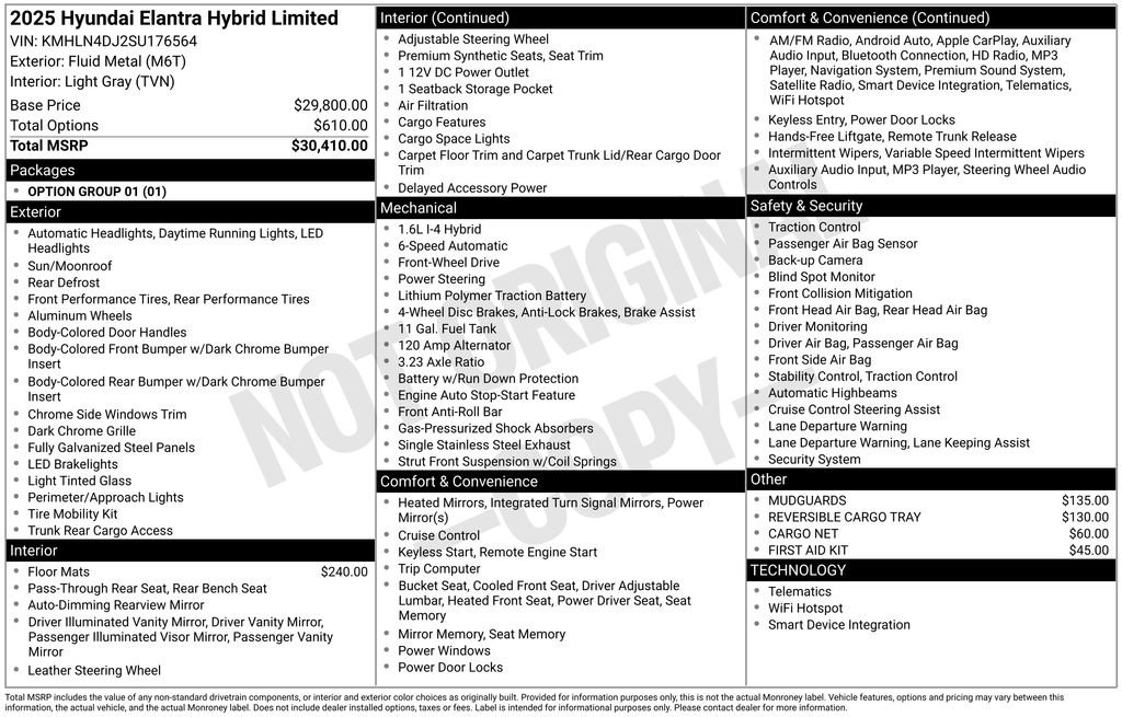 New 2025 Hyundai Elantra Limited image 41
