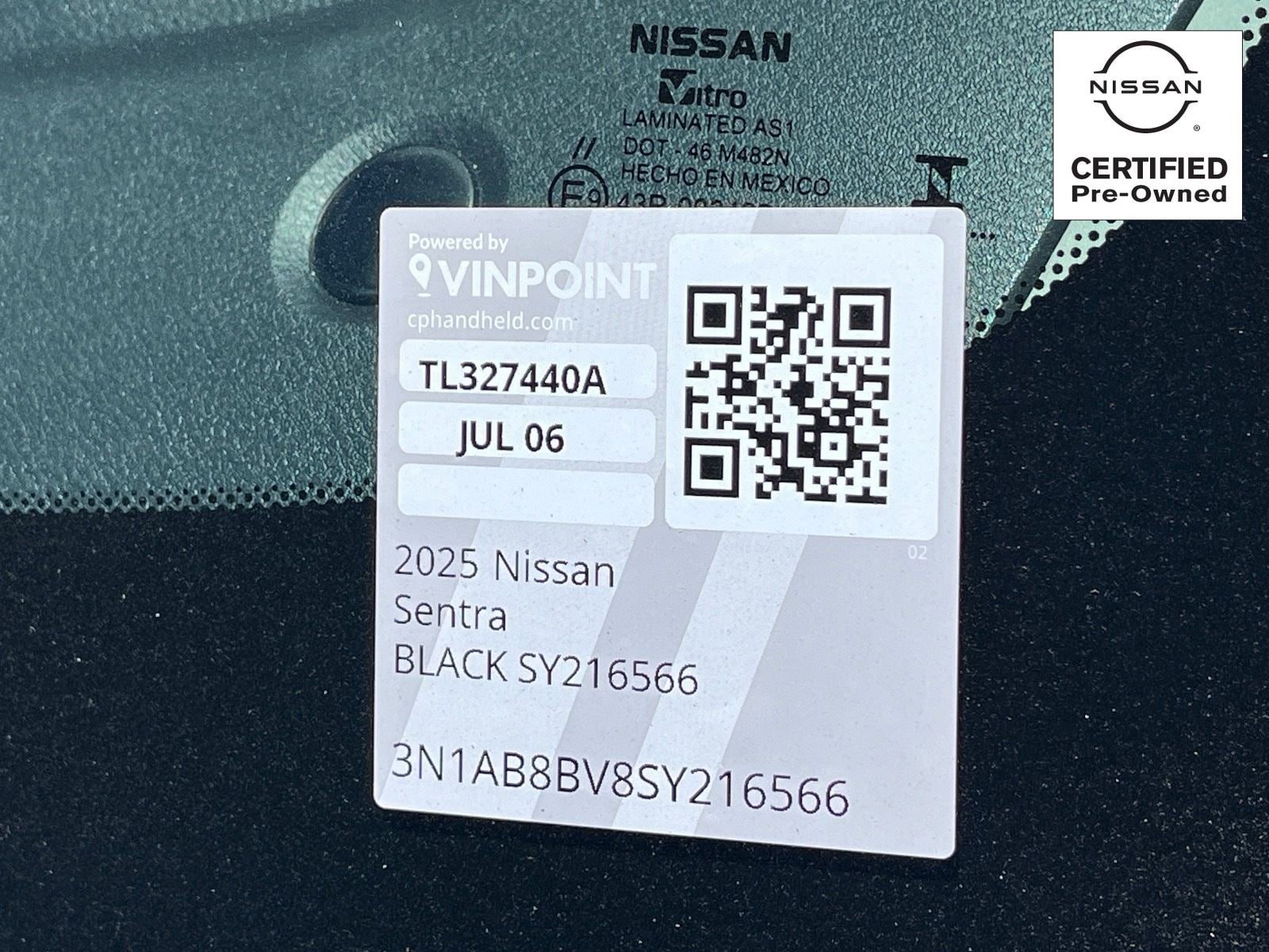 Certified 2025 Nissan Sentra S FWD image 30