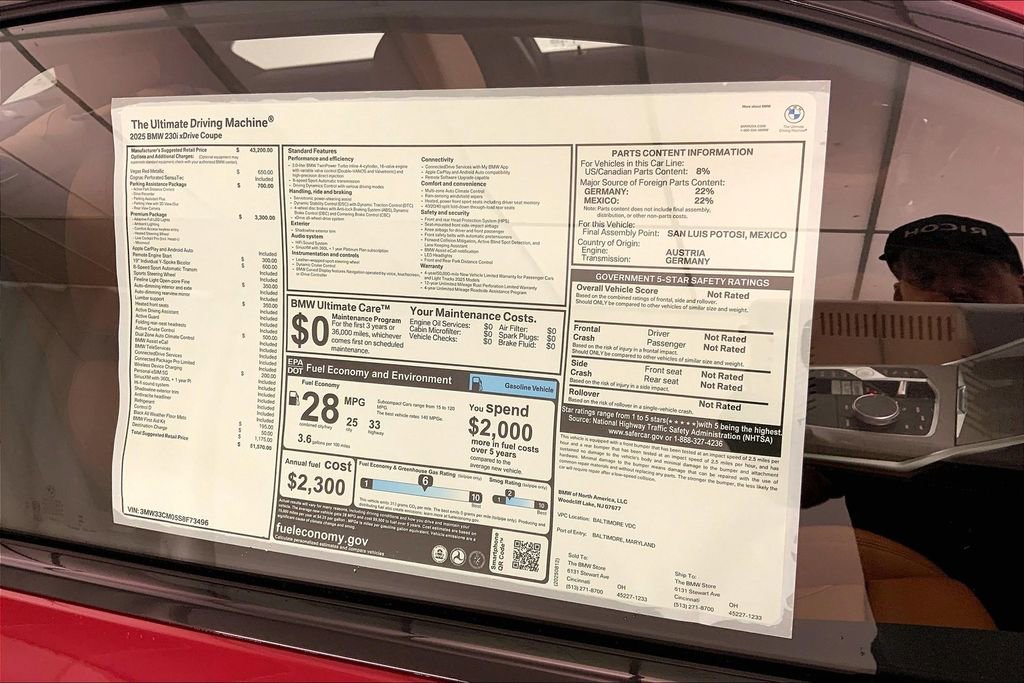 New 2025 BMW 230i xDrive Coupe w/ Premium Package image 12