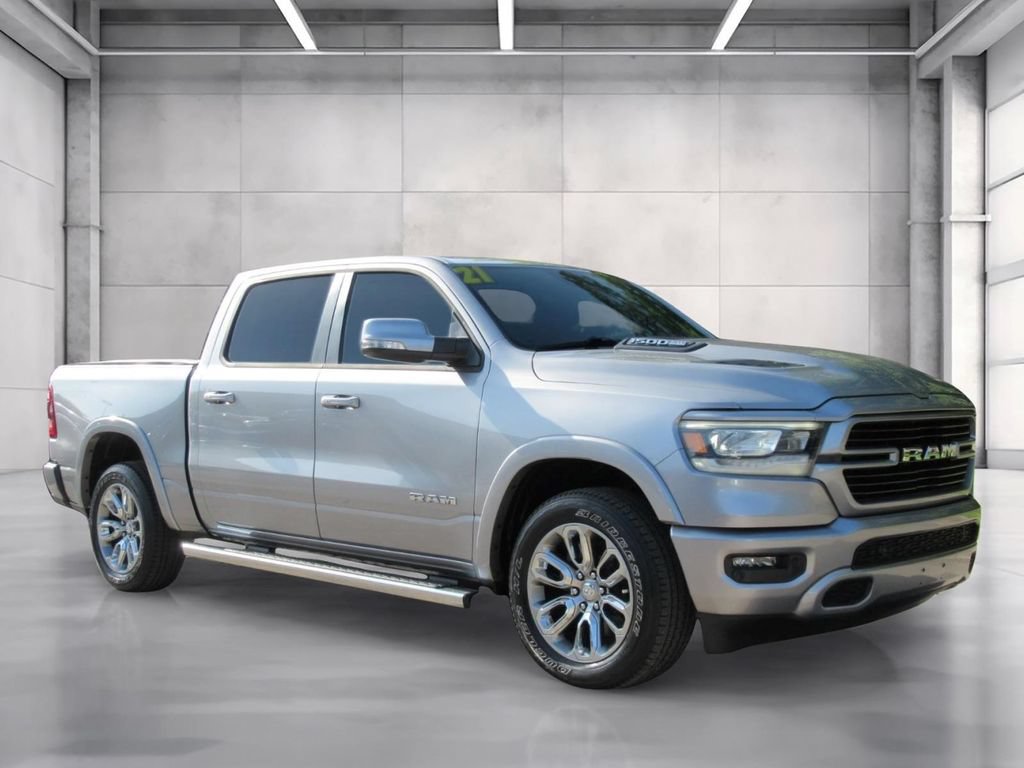 Used 2021 RAM 1500 Laramie w/ Sport Appearance Package RWD image 1