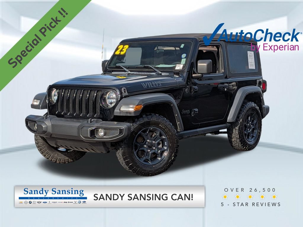Used 2023 Jeep Wrangler Sport AWD/4WD image 1