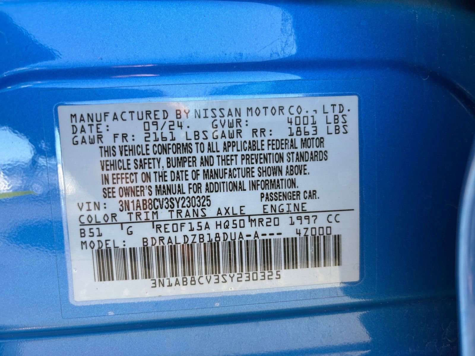 Used 2025 Nissan Sentra SV FWD image 27