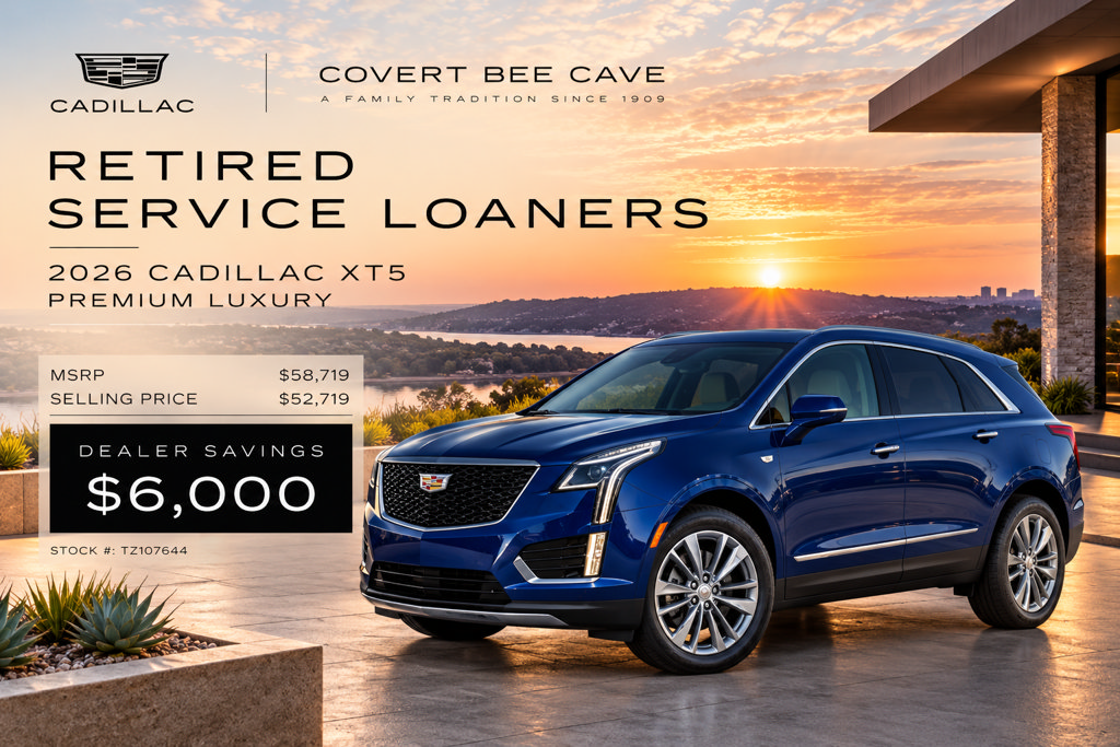 New 2026 Cadillac XT5 Premium Luxury w/ Driver Assist Package FWD 360° Tour